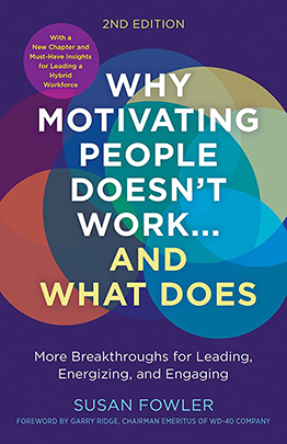 Book Cover Why Motiviating Poeple doesn't work