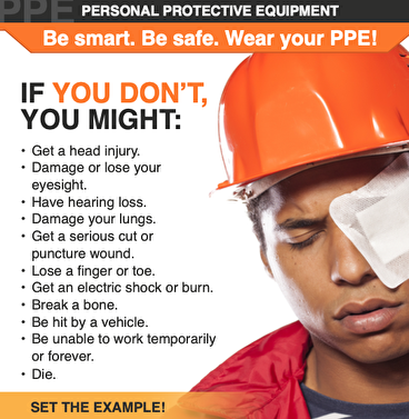 Safety gear, clothing, personal protective equipment PPE