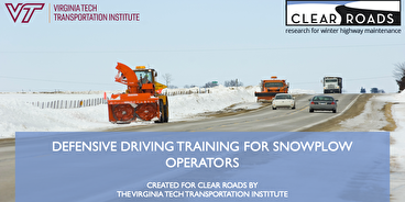 Defensive driving training modules created for snowplow operators ...